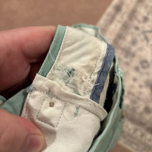 Polo Ralph Lauren Bedford Classic Fit Chino Jogger Pants Mens 40x30 Mint Green - Picture 12 of 12